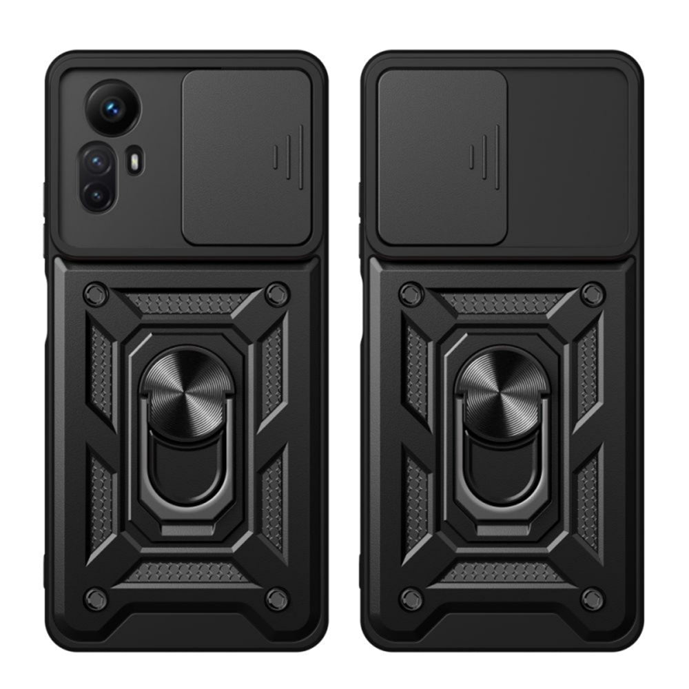 Custodia per Xiaomi Redmi Note 12S, Techsuit, CamShield, Nera