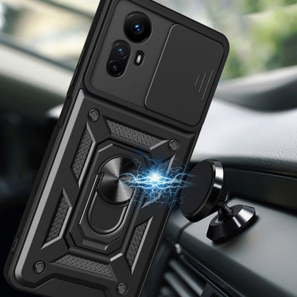 Custodia per Xiaomi Redmi Note 12S, Techsuit, CamShield, Nera