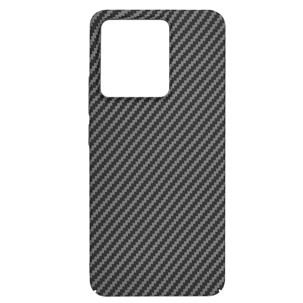 Custodia per Xiaomi Redmi Note 13 4G, Techsuit, Carbonite FiberShell, Nera