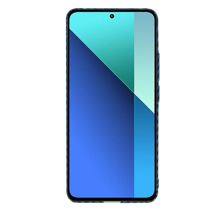 Custodia per Xiaomi Redmi Note 13 4G, Techsuit, Carbonite FiberShell, Turchese