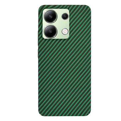 Custodia per Xiaomi Redmi Note 13 4G, Techsuit, Carbonite FiberShell, Verde