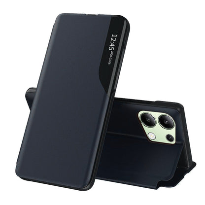 Custodia per Xiaomi Redmi Note 13 4G, Techsuit, eFold, Blu Scuro
