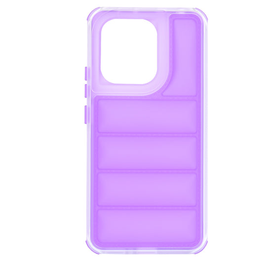 Custodia per Xiaomi Redmi Note 13 4G, Techsuit, Wave Shield, Viola