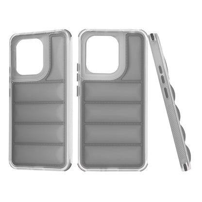 Custodia per Xiaomi Redmi Note 13 4G, Techsuit, Wave Shield, Nera