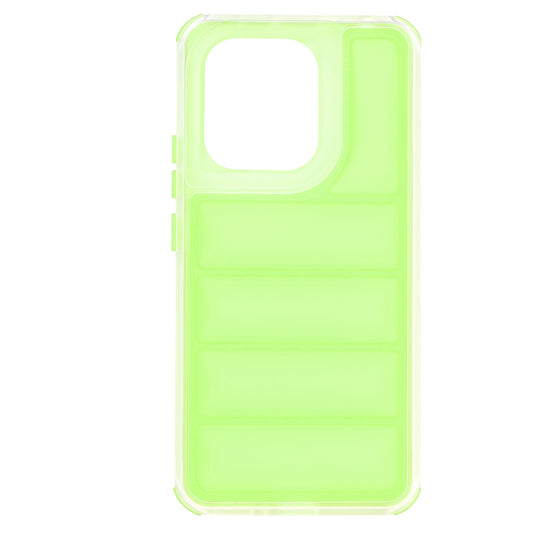 Custodia per Xiaomi Redmi Note 13 4G, Techsuit, Wave Shield, Verde