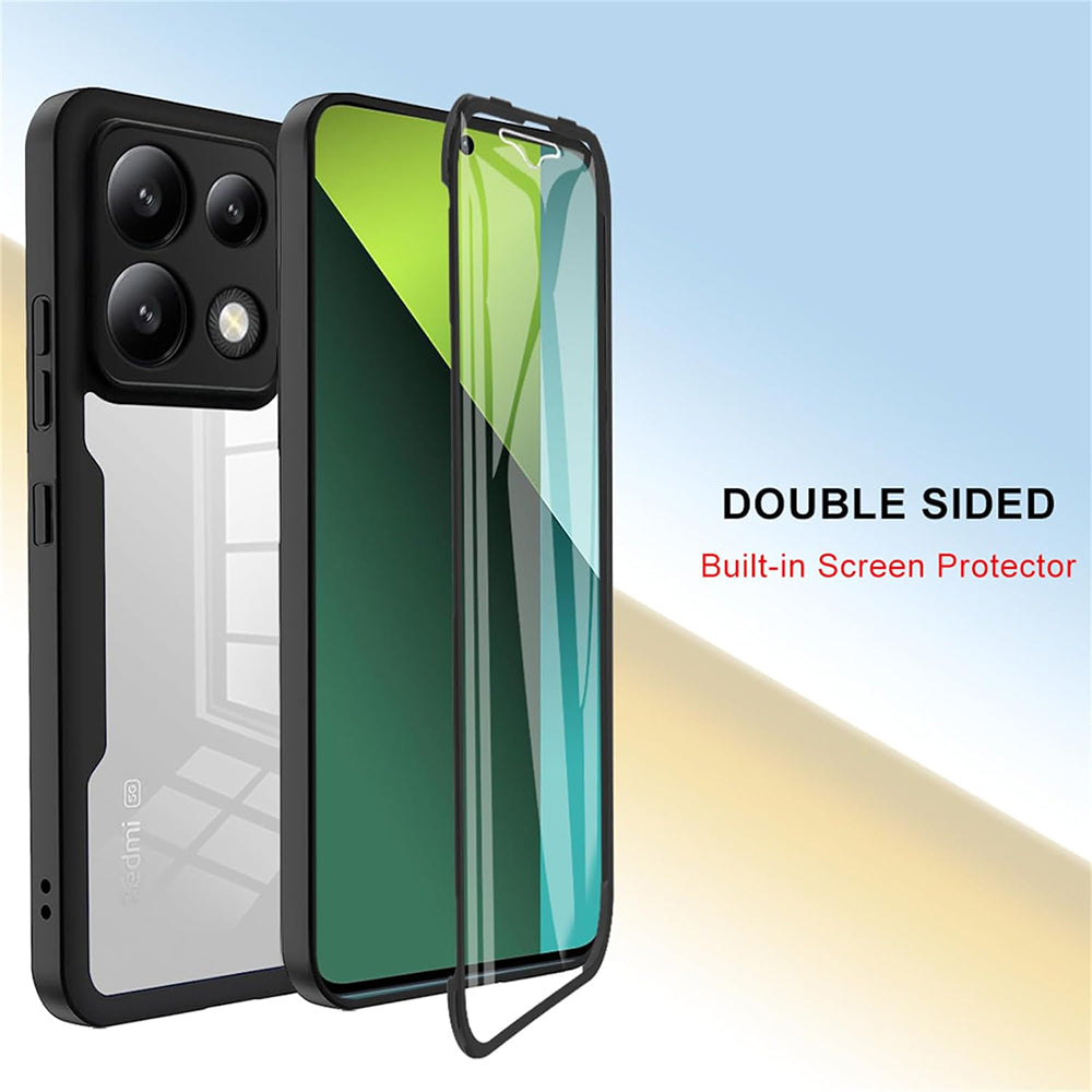 Custodia per Xiaomi Redmi Note 13 5G, Techsuit, ColorVerse 360, Viola