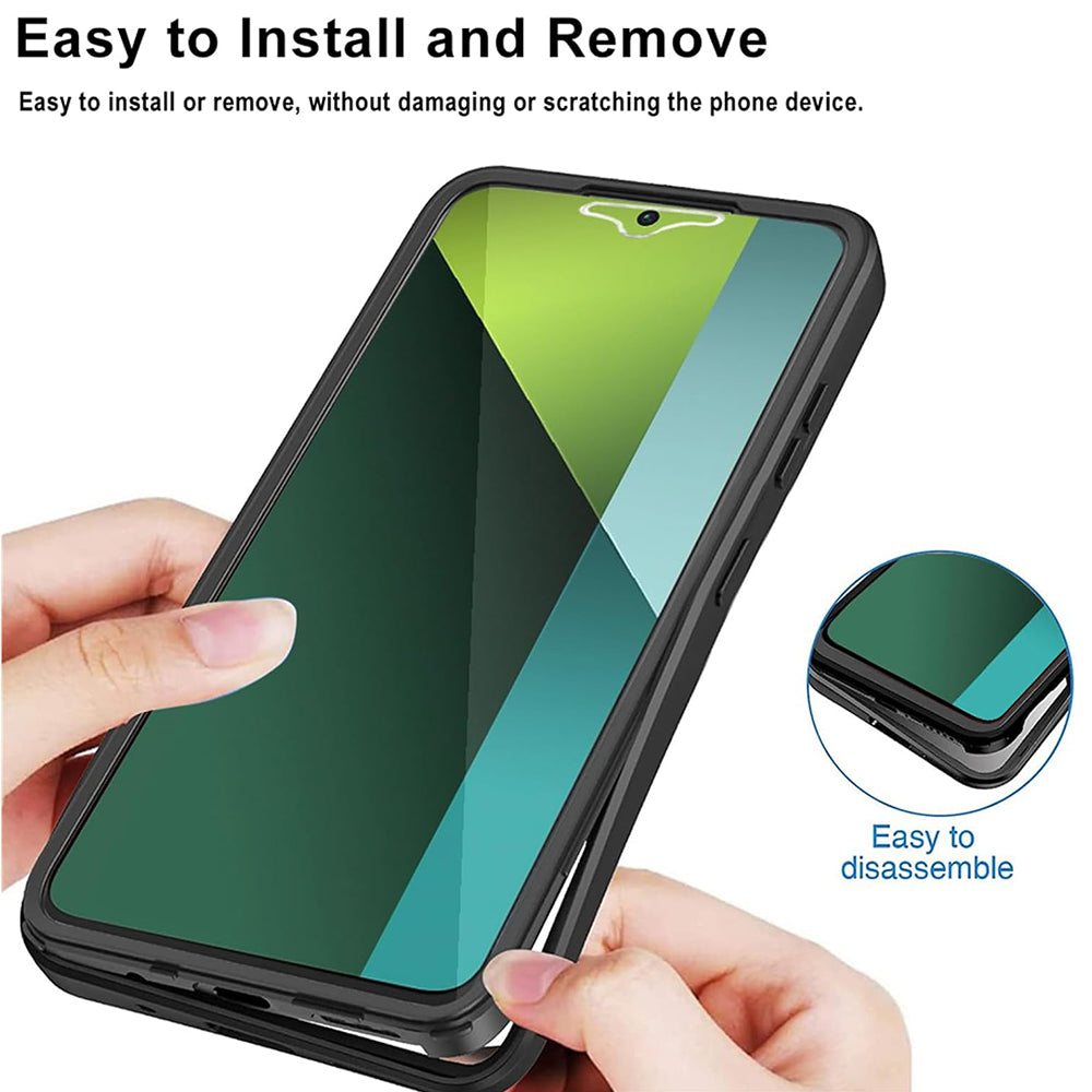 Custodia per Xiaomi Redmi Note 13 5G, Techsuit, ColorVerse 360, Viola
