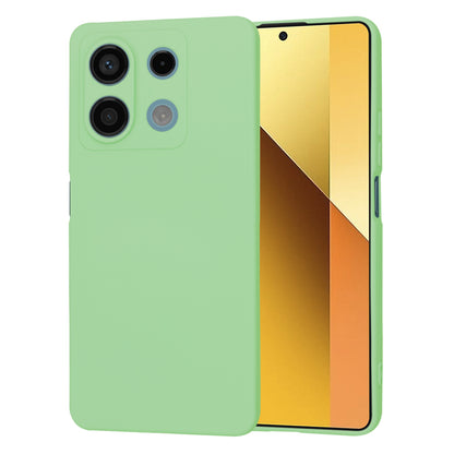 Custodia per Xiaomi Redmi Note 13 5G, Techsuit, SoftFlex, Verde Chiaro