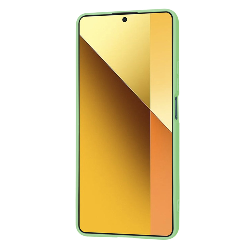 Custodia per Xiaomi Redmi Note 13 5G, Techsuit, SoftFlex, Verde Chiaro