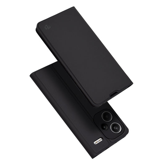 Custodia per Xiaomi Redmi Note 13 Pro+, Techsuit, Magskin Book, Nera