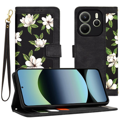 Custodia per Xiaomi Redmi Note 14 4G (Regionale), Techsuit, FlipCraft, Nera