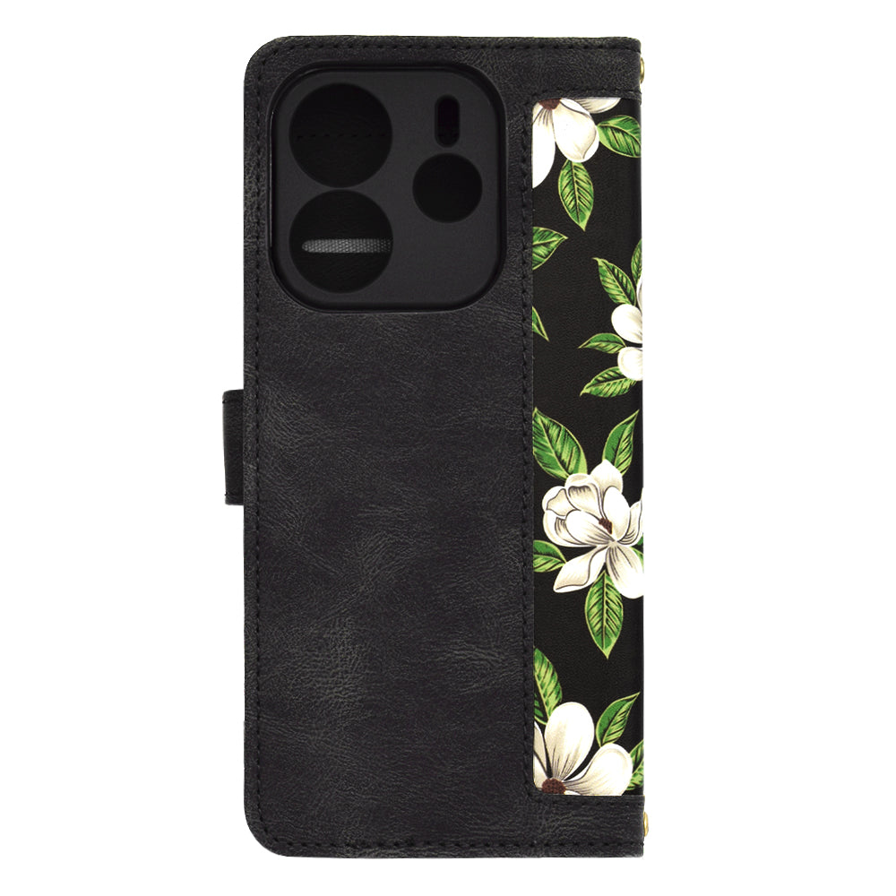 Custodia per Xiaomi Redmi Note 14 4G (Regionale), Techsuit, FlipCraft, Nera