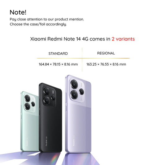Custodia per Xiaomi Redmi Note 14 4G (Standard), Techsuit, ColorVerse 360, Rosa