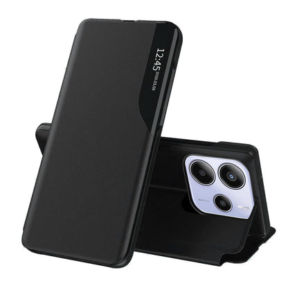 Custodia per Xiaomi Redmi Note 14 5G, Techsuit, eFold, Nera