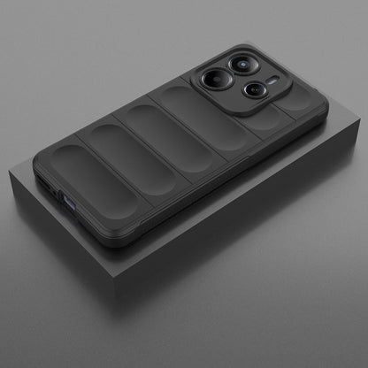 Custodia per Xiaomi Redmi Note 14 5G, Techsuit, Magic Shield, Nera