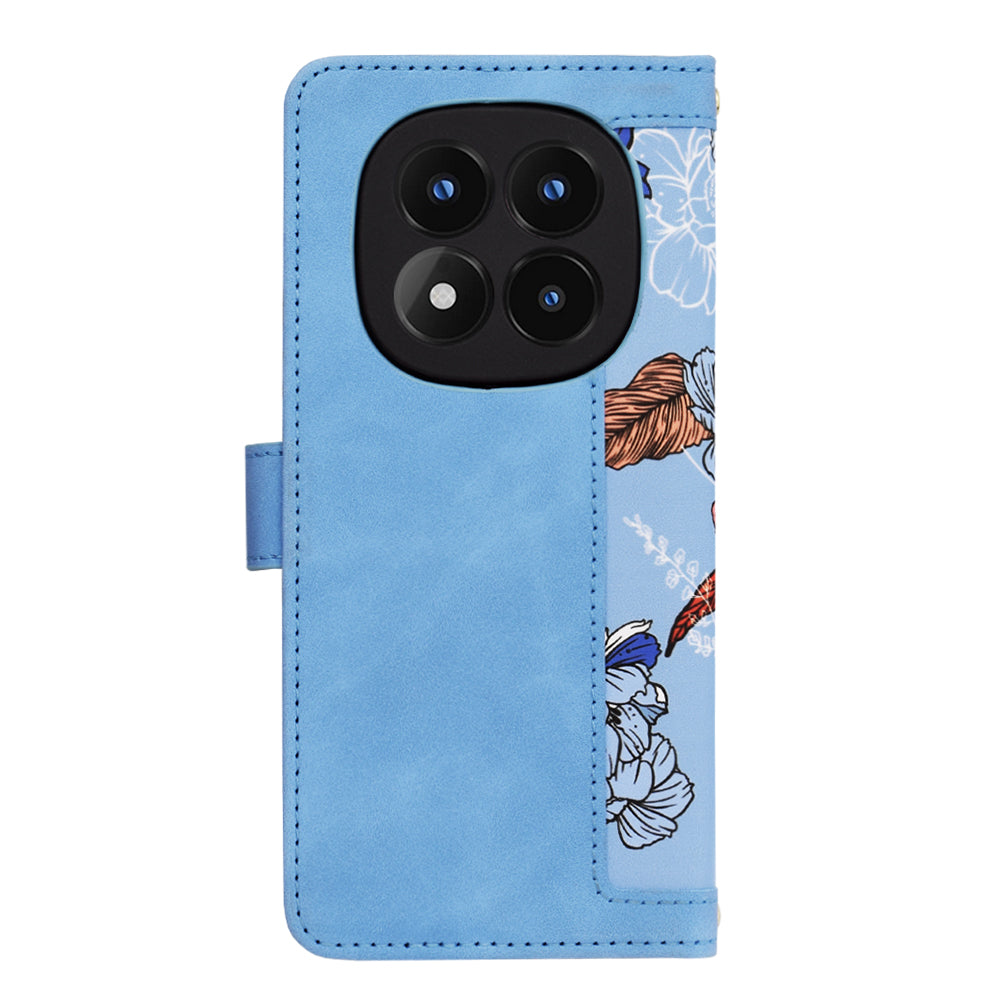 Case for Xiaomi Redmi Note 14 Pro 4G, Techsuit, FlipCraft, Blue