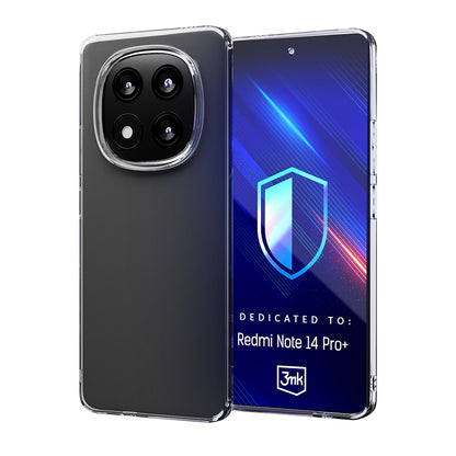 Custodia per Xiaomi Redmi Note 14 Pro+ 5G, 3MK, Clear, Trasparente