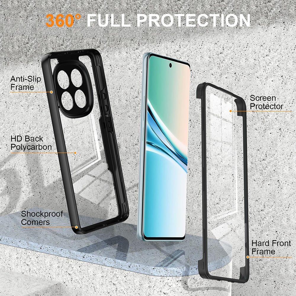 Custodia per Xiaomi Redmi Note 15 4G, Techsuit, ColorVerse 360, Blu