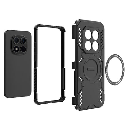 Custodia MagSafe per Xiaomi Redmi Note 15 Pro 4G, Techsuit, ArmorMag, Nera