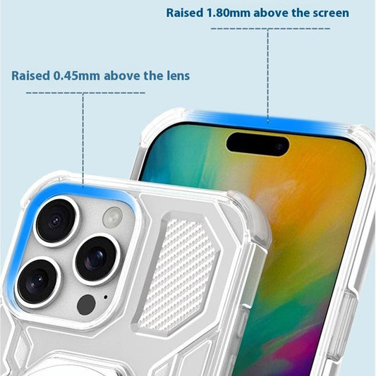 Case for Xiaomi Redmi Note 15 Pro 4G, Techsuit, Carbon Shield Pro, White