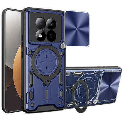 Custodia per Xiaomi Redmi Note 15 Pro 5G, Techsuit, CamGuard Pro, Blu