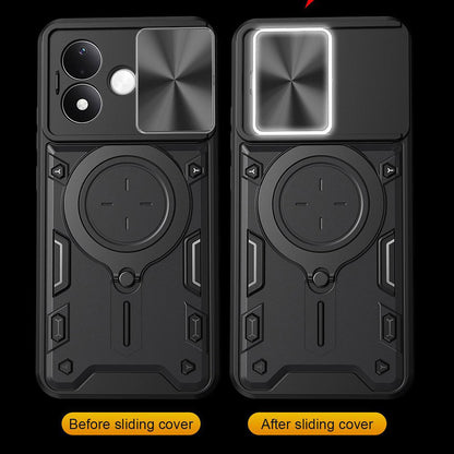 Custodia per Xiaomi Redmi Note 17 4G / Note 17 5G, Techsuit, CamGuard Pro, Viola