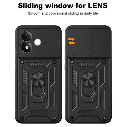 Cover per Xiaomi Redmi Note 17 4G / Note 17 5G, Techsuit, CamShield, rosa dorato