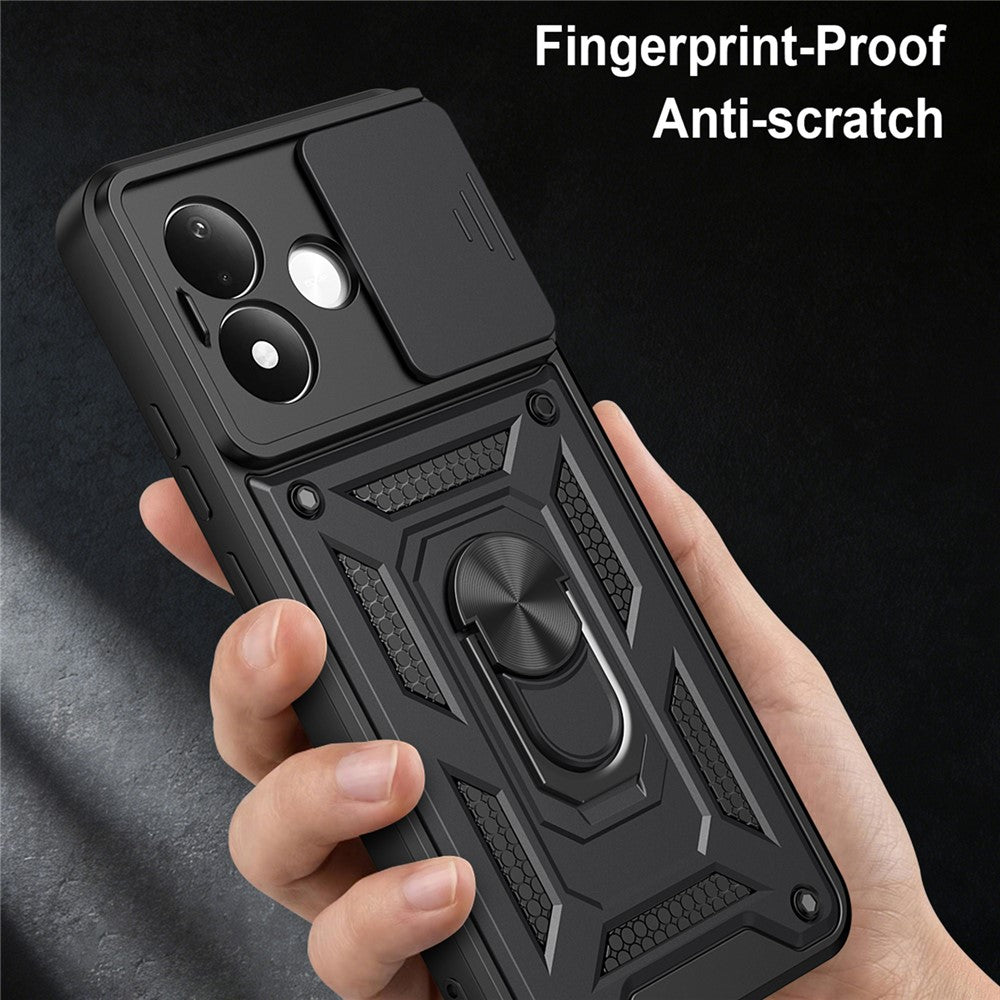 Case for Xiaomi Redmi Note 17 4G / Note 17 5G, Techsuit, CamShield, Green