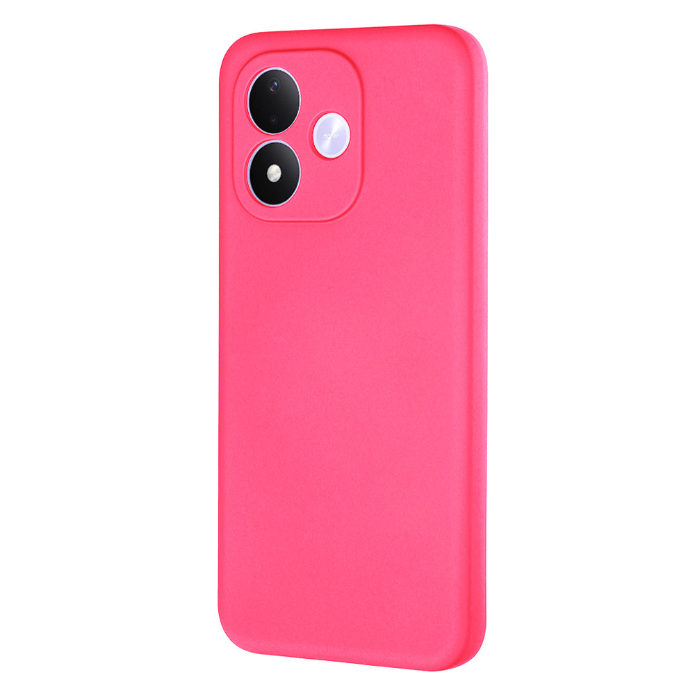 Custodia per Xiaomi Redmi Note 17 4G / Note 17 5G, Techsuit, SoftFlex, rosa scuro