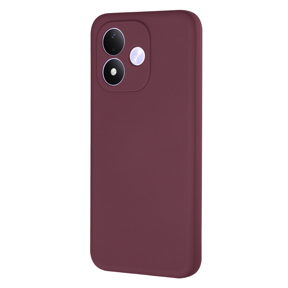 Custodia per Xiaomi Redmi Note 17 4G / Note 17 5G, Techsuit, SoftFlex, bordeaux
