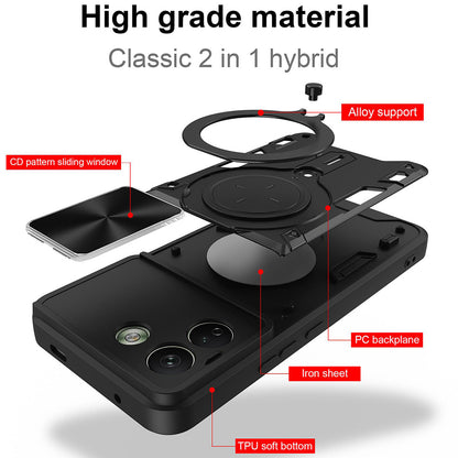 Custodia per Xiaomi Redmi Note 17 Pro Max, Techsuit, CamGuard Pro, blu
