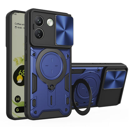 Custodia per Xiaomi Redmi Note 17 Pro Max, Techsuit, CamGuard Pro, blu
