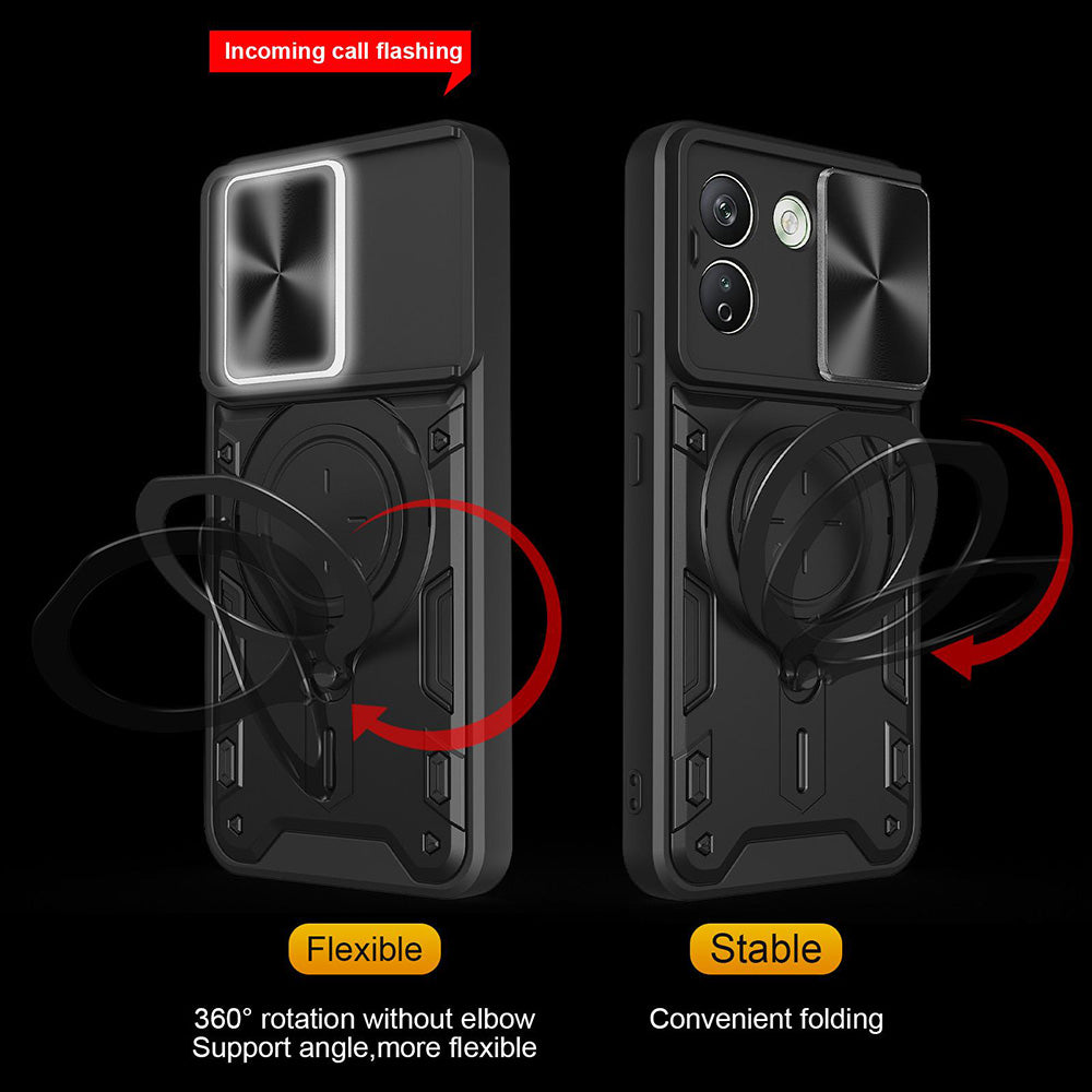 Custodia per Xiaomi Redmi Note 17 Pro Max, Techsuit, CamGuard Pro, blu
