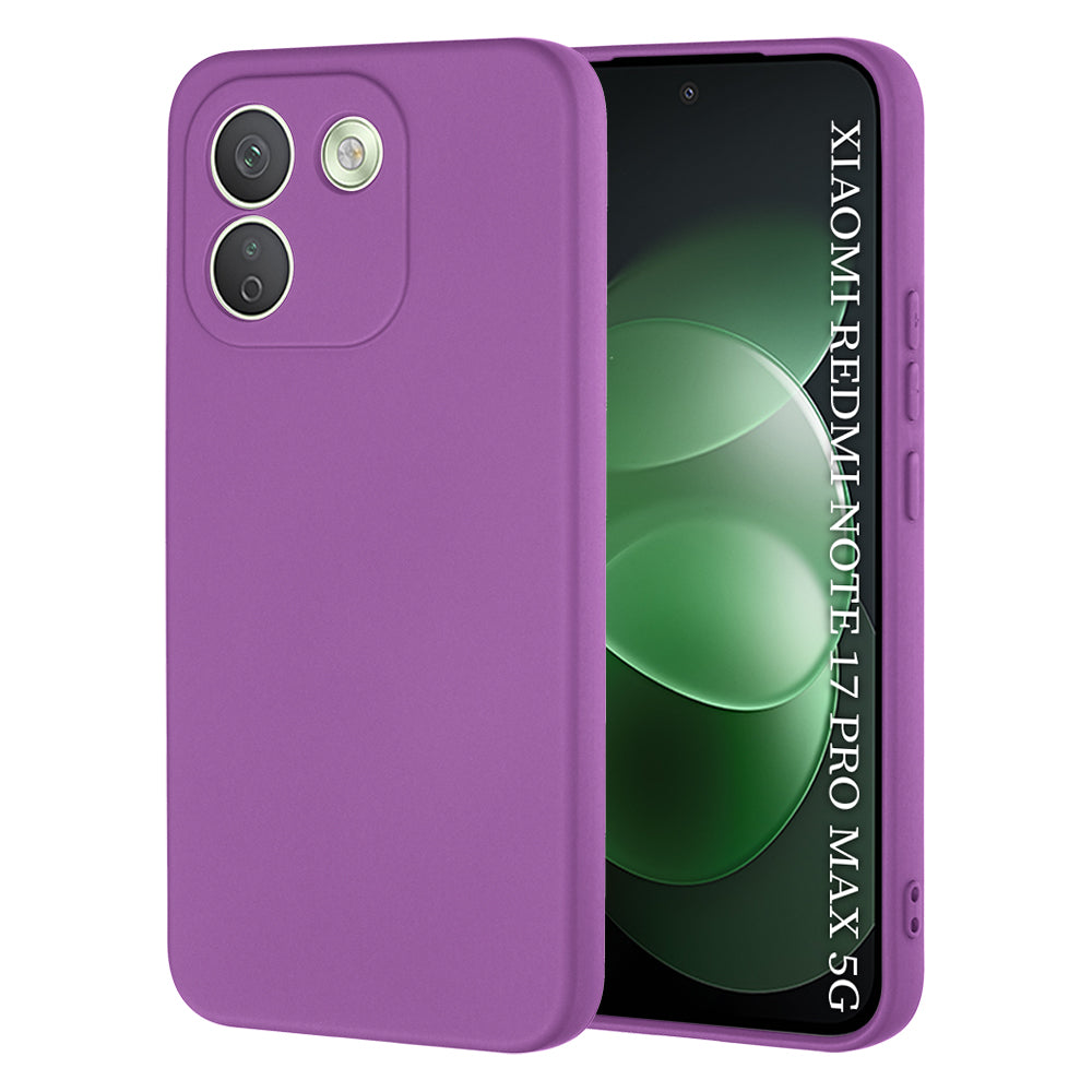 Custodia per Xiaomi Redmi Note 17 Pro Max, Techsuit, SoftFlex, Viola