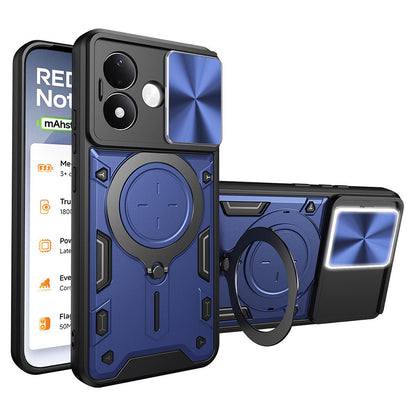 Cover per Xiaomi Redmi Note 17 Pro, Techsuit, CamGuard Pro, blu
