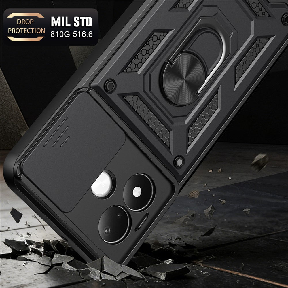 Case for Xiaomi Redmi Note 17 Pro, Techsuit, CamShield, Gold