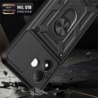 Cover per Xiaomi Redmi Note 17 Pro, Techsuit, CamShield, rosa dorato