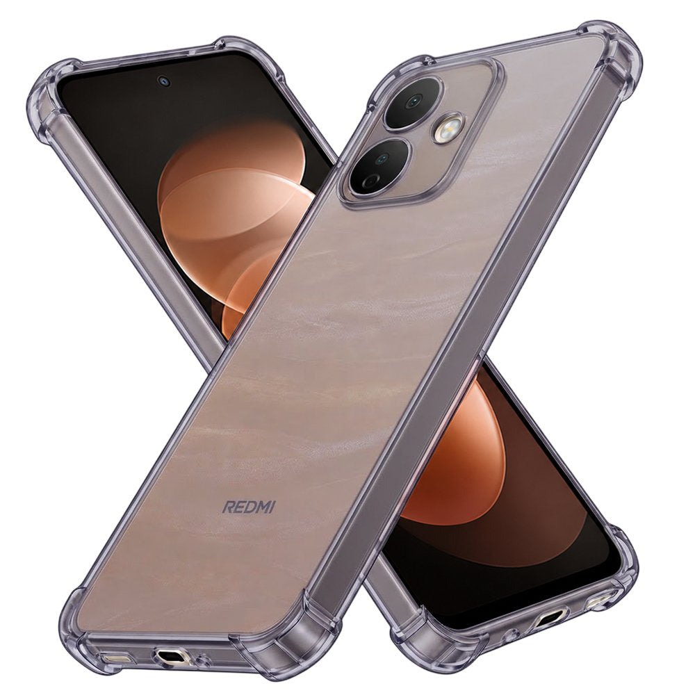 Custodia per Xiaomi Redmi Note 17 Pro, Techsuit, Shockproof Clear, Fumè