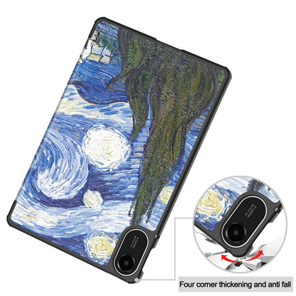 Custodia per Xiaomi Redmi Pad 2 Pro, Techsuit, FoldPro Starry Night, Multicolore