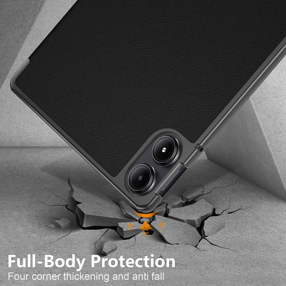 Custodia per Xiaomi Redmi Pad Pro / Pad / Pad Pro 5G, Techsuit, FoldPro, Nera