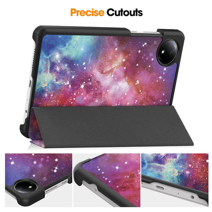 Custodia per Xiaomi Redmi Pad SE 8.7, Techsuit, FoldPro Galaxy, Multicolore