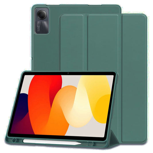 Custodia per Xiaomi Redmi Pad SE, Techsuit, Flex Trifold, Verde