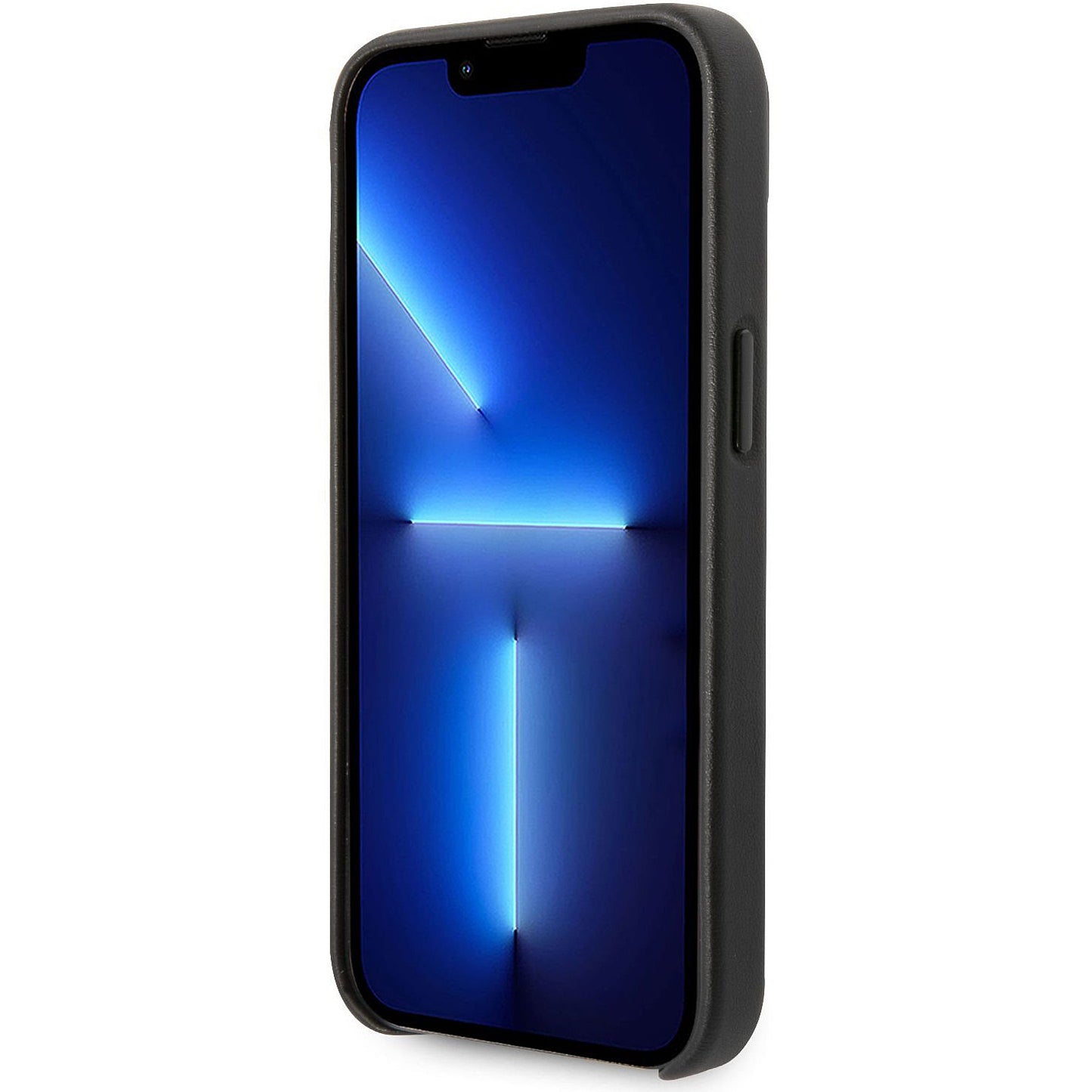 Custodia per Apple iPhone 14 Plus, Karl Lagerfeld, Logo Perforato, Nera