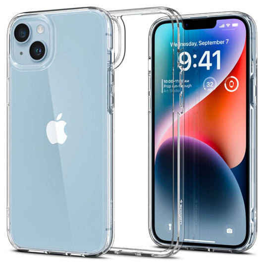 Custodia per Apple iPhone 14, Spigen, Ultra Hybrid, Trasparente ACS05040