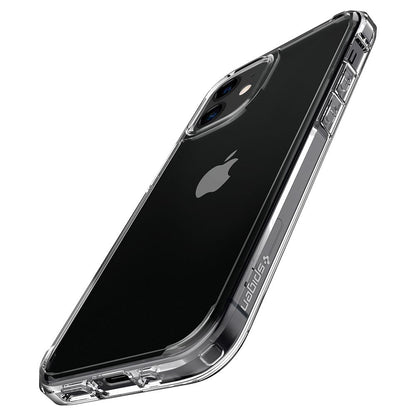 Custodia per Apple iPhone 12 / 12 Pro, Spigen, Ultra Hybrid, Trasparente ACS01702
