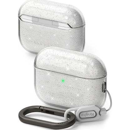 Custodia Ringke Air Glitter per Apple AirPods 3, Trasparente