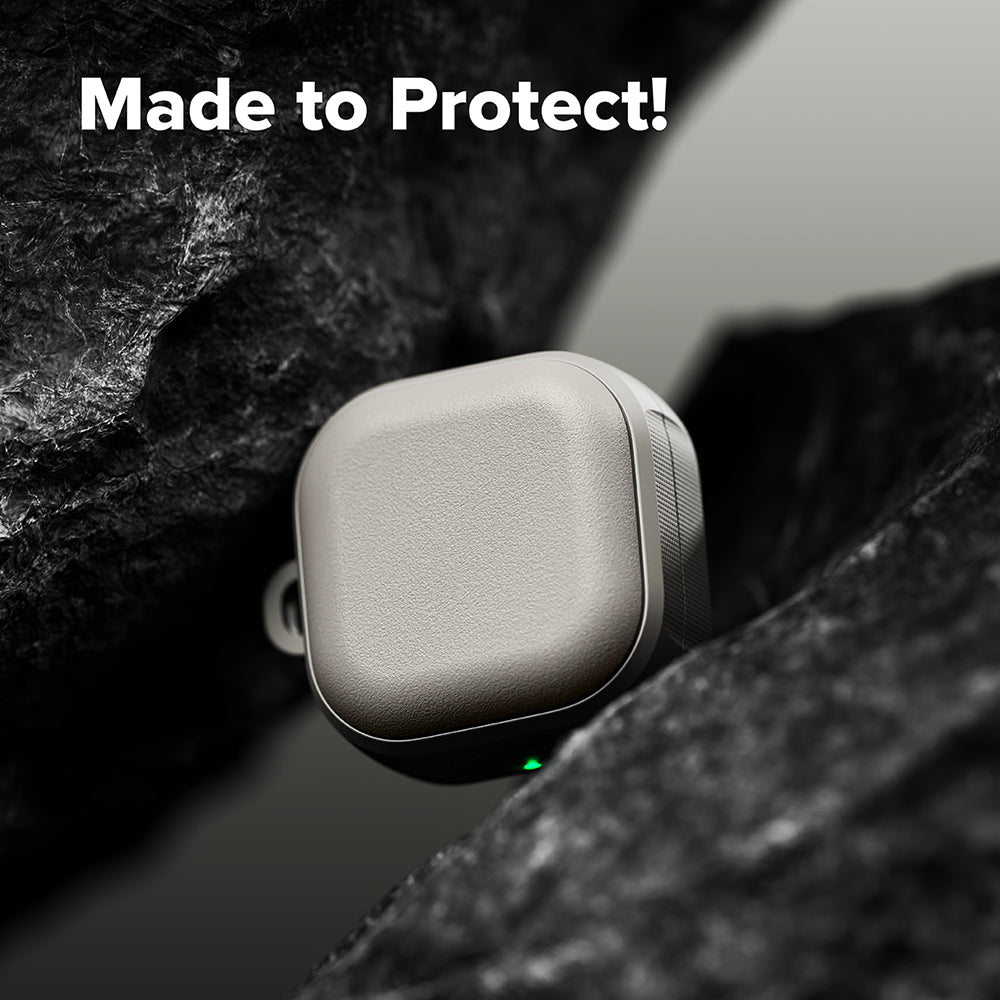 Custodia Ringke Onyx Magnetic per Samsung Galaxy Buds4 / Buds4 Pro, Grigia