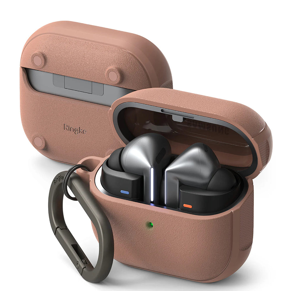 Custodia Ringke Onyx Magnetic per Samsung Galaxy Buds3 FE / Buds3 Pro / Buds3, Bronzo