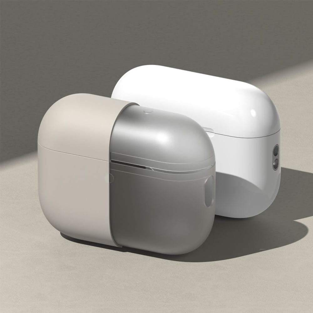Custodia Ringke per Apple AirPods 3, Crema
