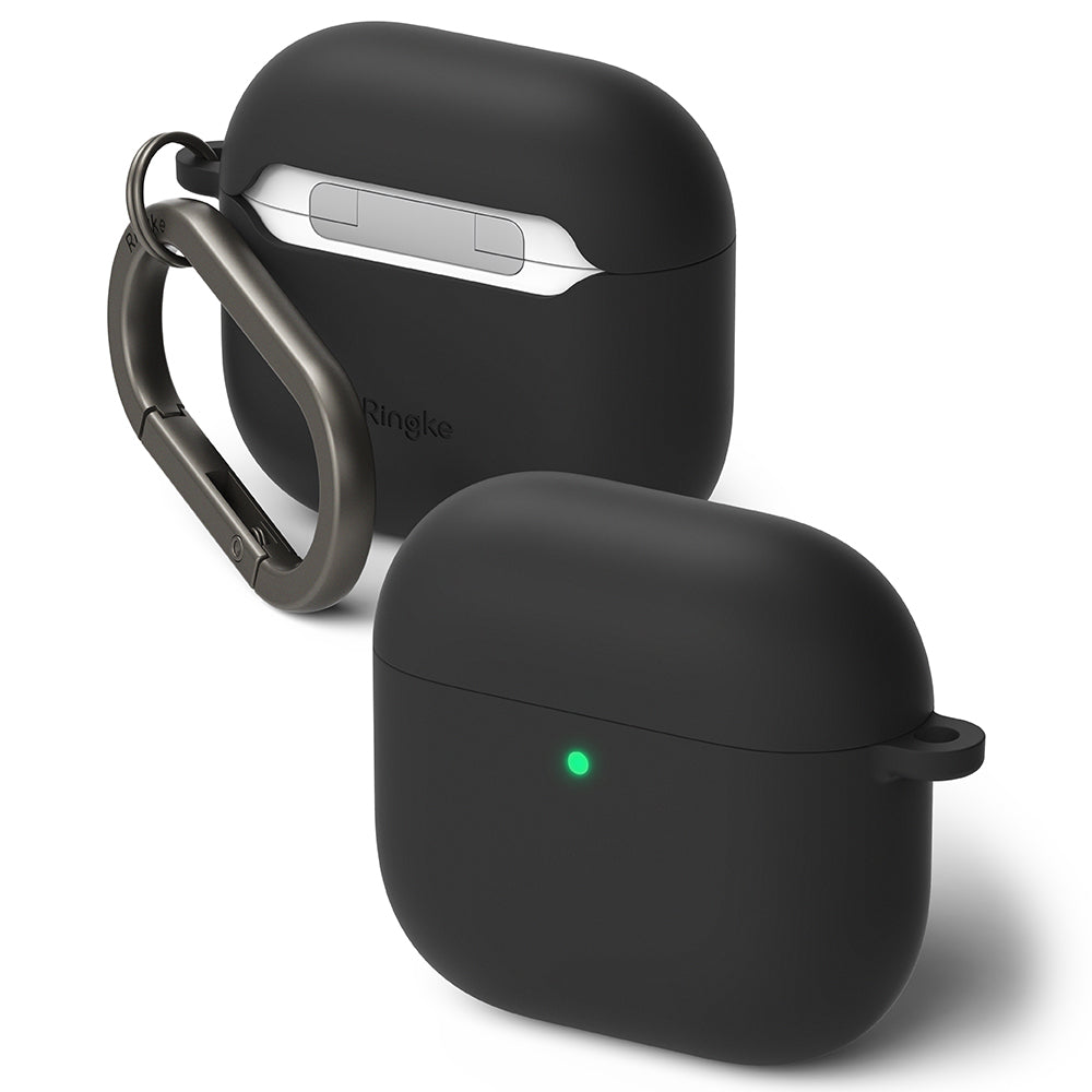 Custodia Ringke per Apple AirPods 4, Nera